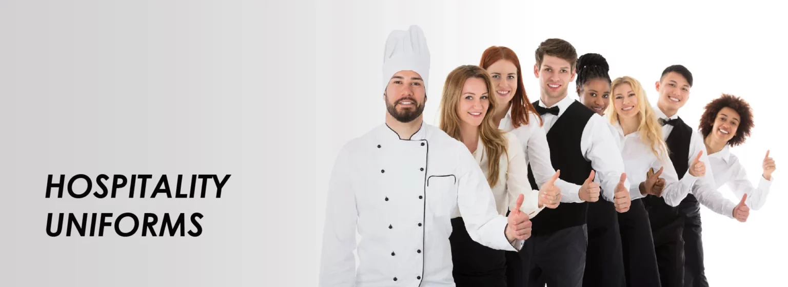 hospitality uniforms banner