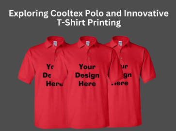 cooltex polo shirts with printing facilities