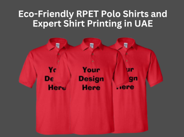 RPET polo shirts