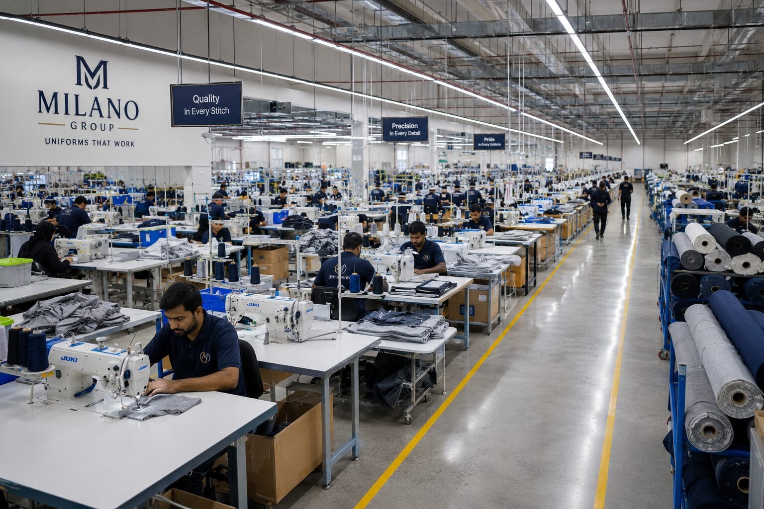 Corporate uniform manufacturing Dubai