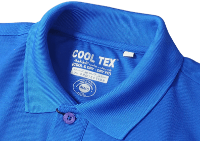 Cooltex signature neck label