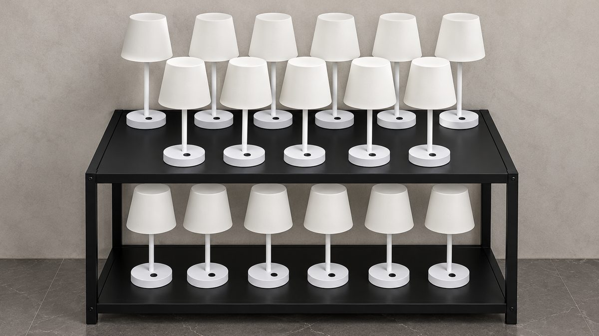 Rechargeable table lamps produced by Milano Group